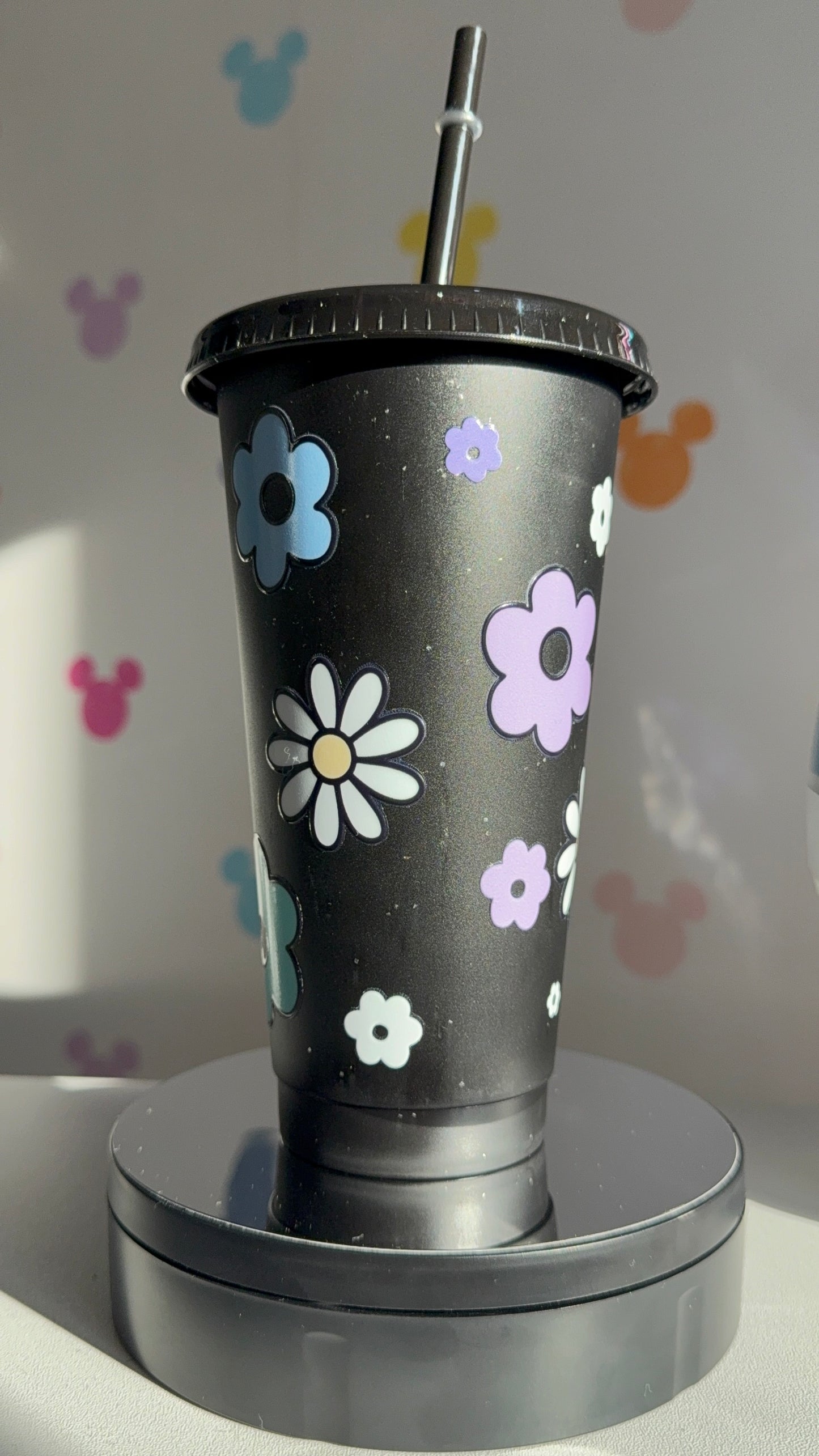 Flowery 24oz cold cup