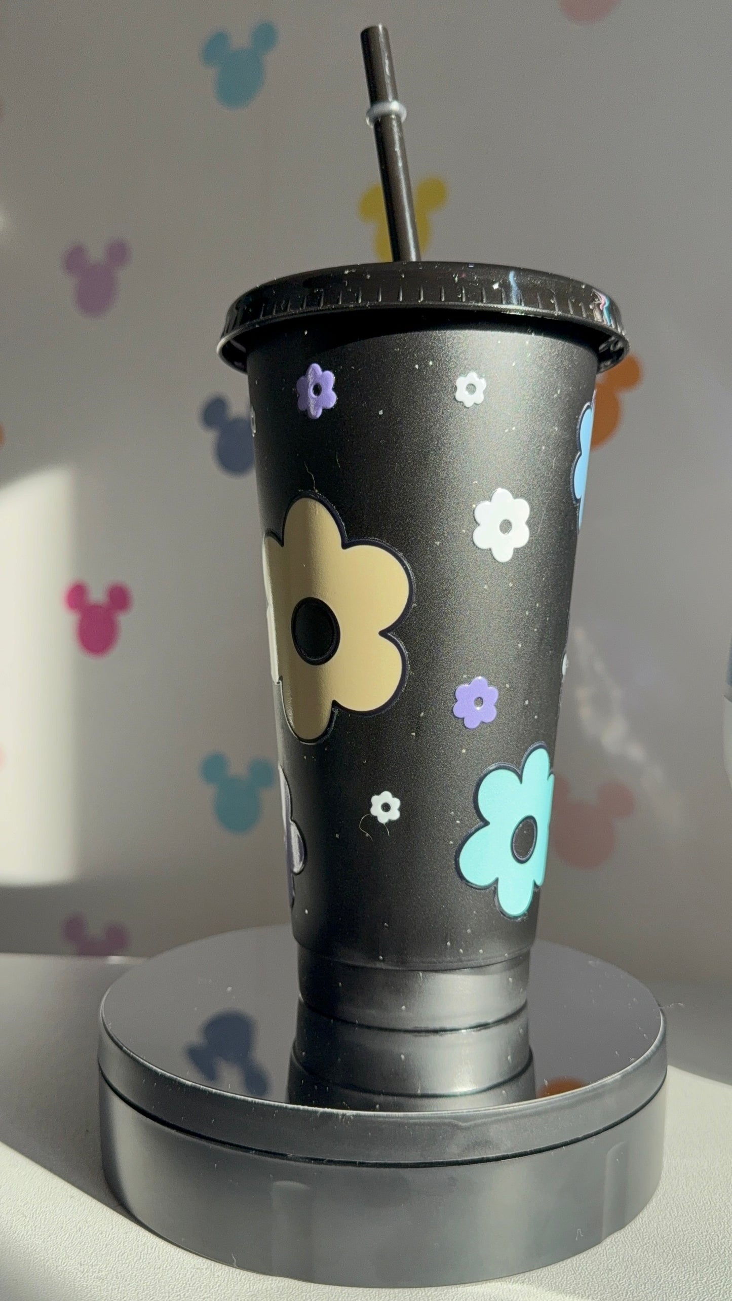 Flowery 24oz cold cup