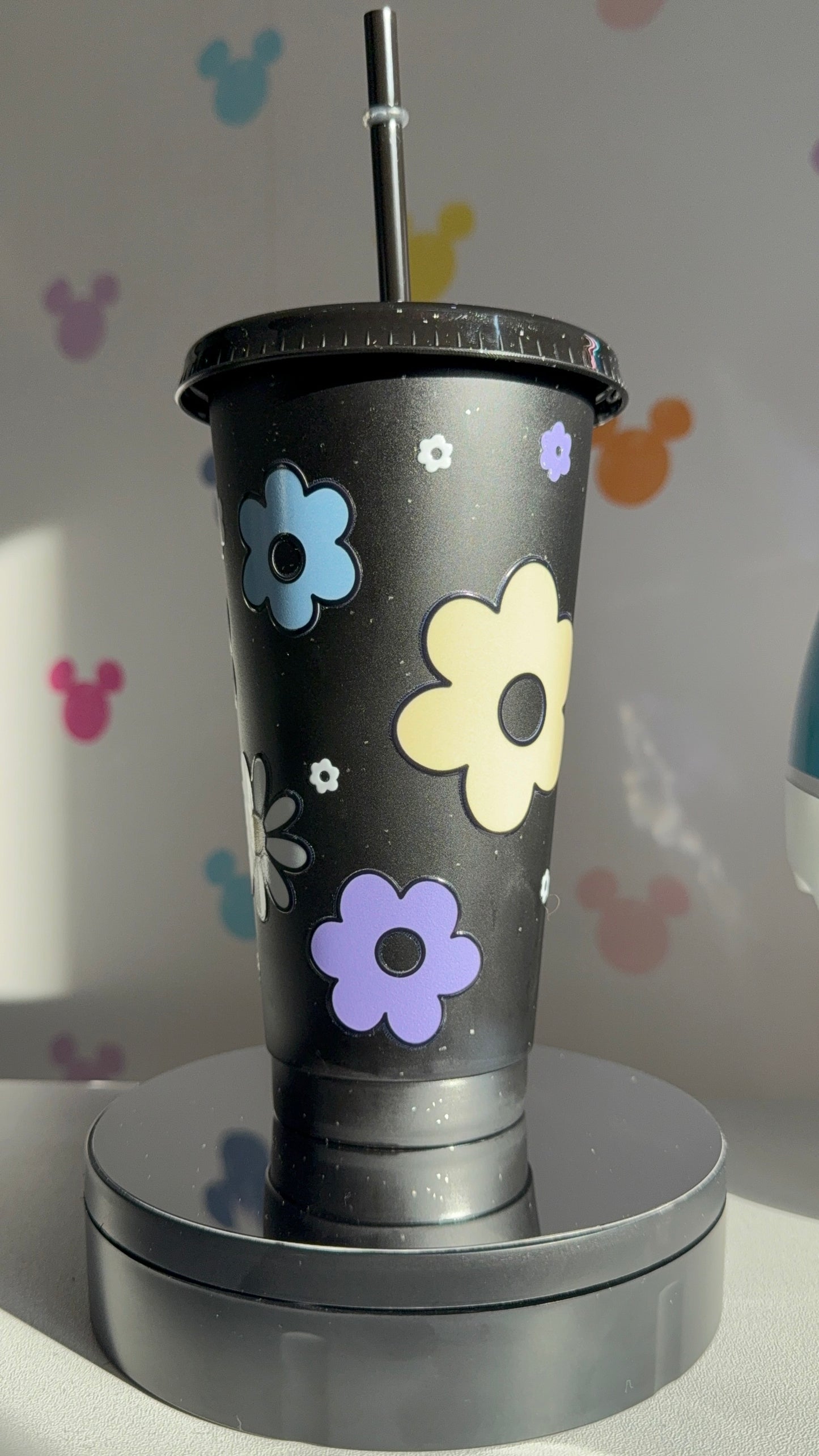 Flowery 24oz cold cup