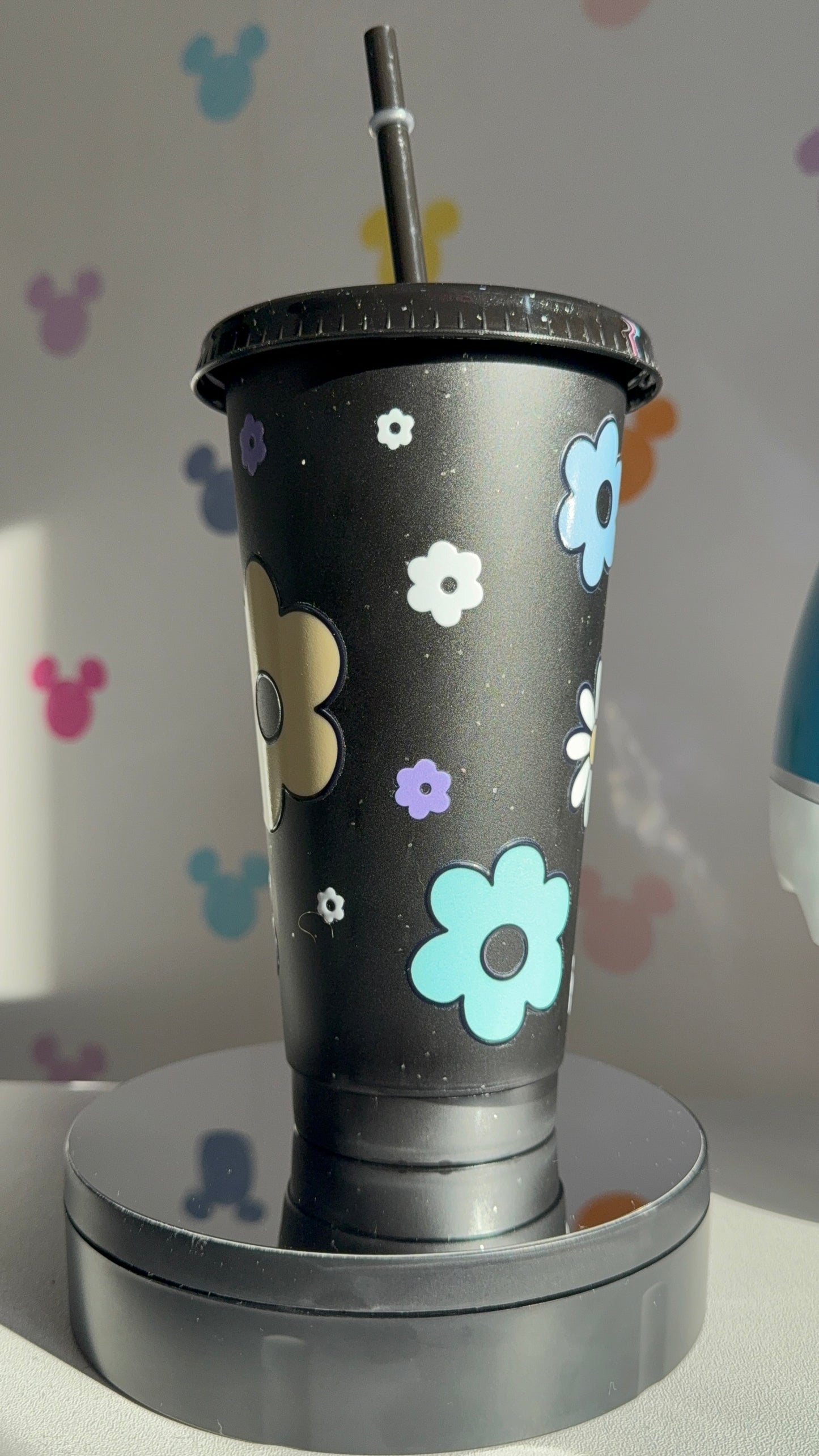 Flowery 24oz cold cup