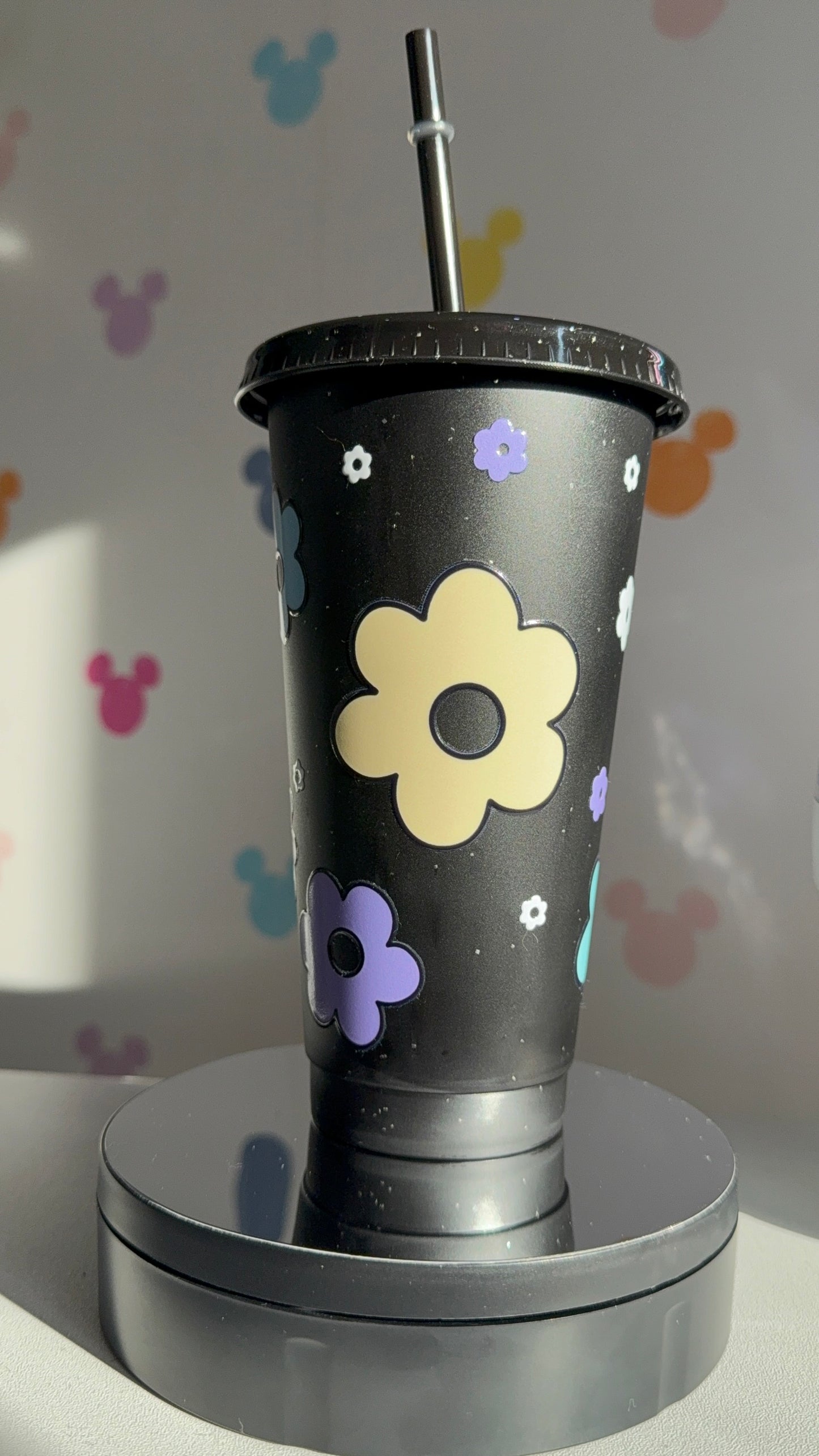 Flowery 24oz cold cup