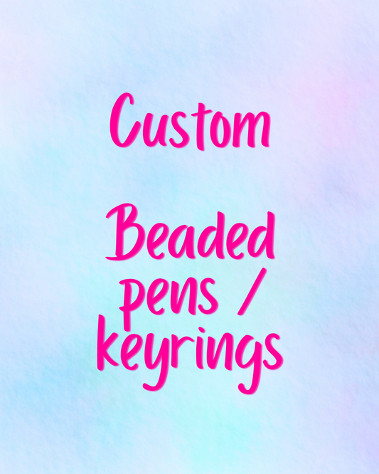 TikTok live custom pen / keyring