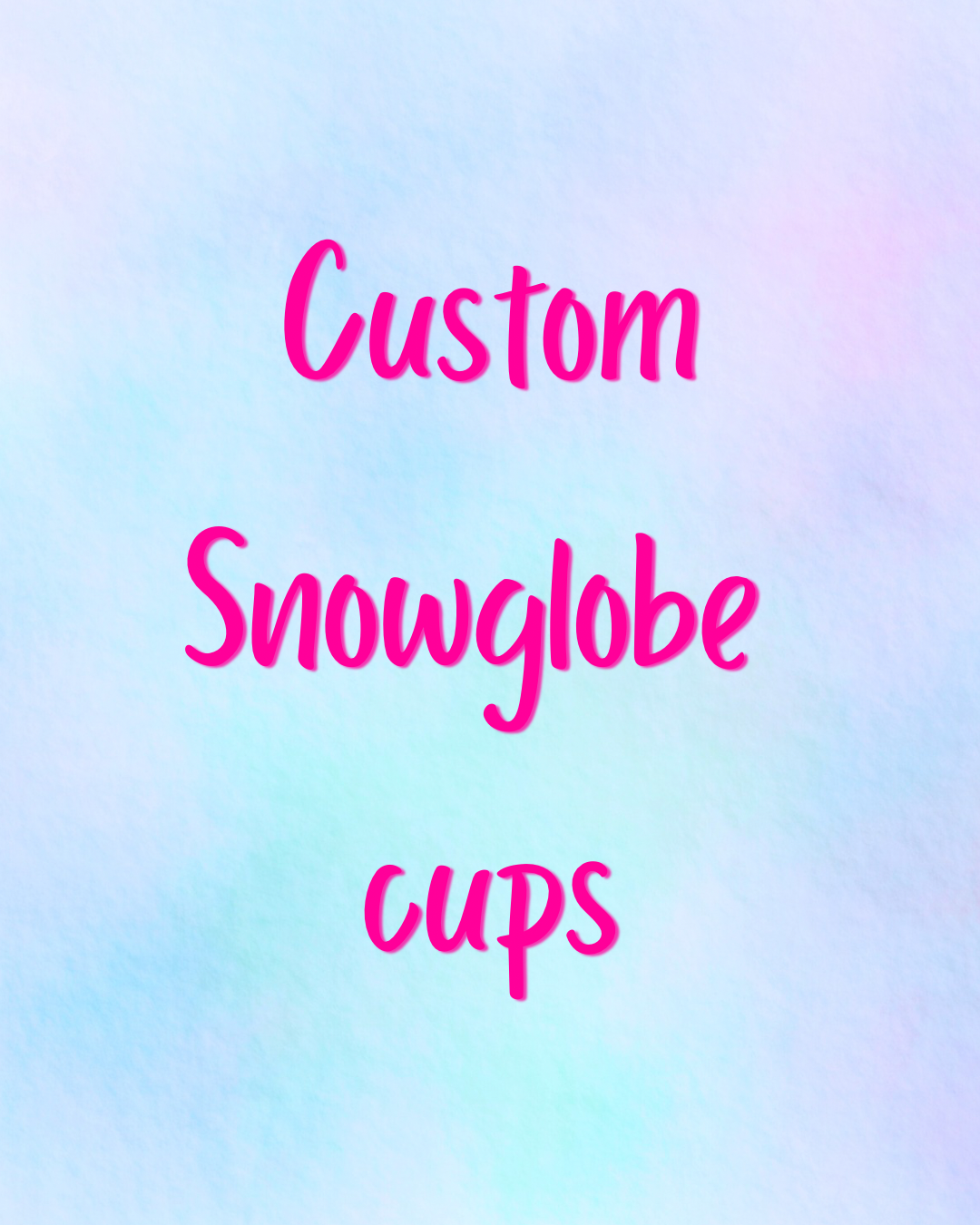 TikTok Live custom Snowglobe