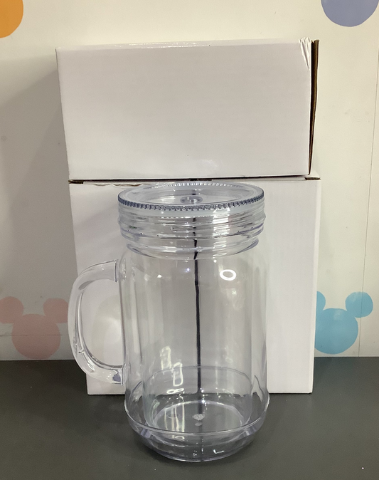 DE Mason jar snowglobe (acrlyic)