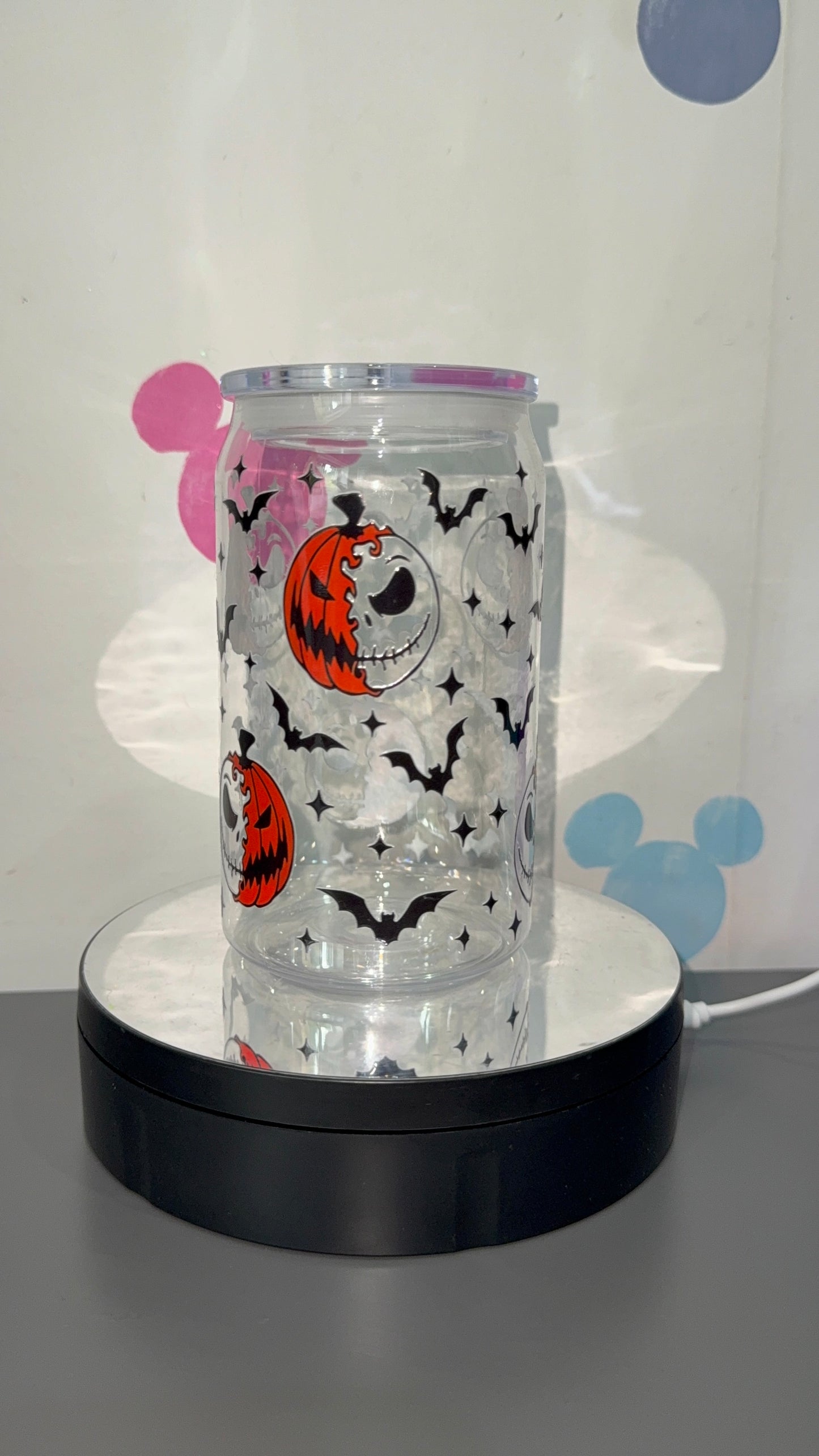 Pumpkin/Jack 16oz acrylic tumbler