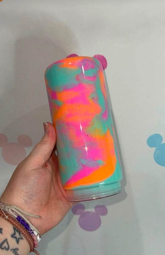 Colour swirl cup