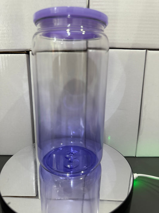 DE Ombre purple acrylic can