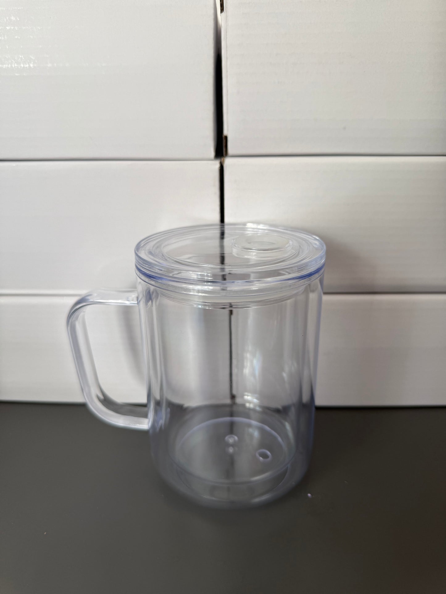 *NEW* 15oz Acrylic snowglobe mug
